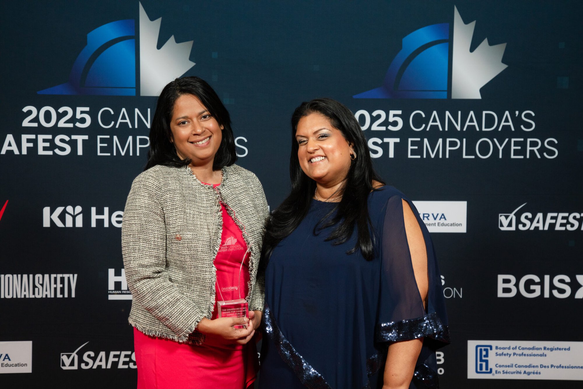 THE DRIVERCHECK AWARD FOR CANADA’S SAFEST PUBLIC TRANSPORTATION EMPLOYER